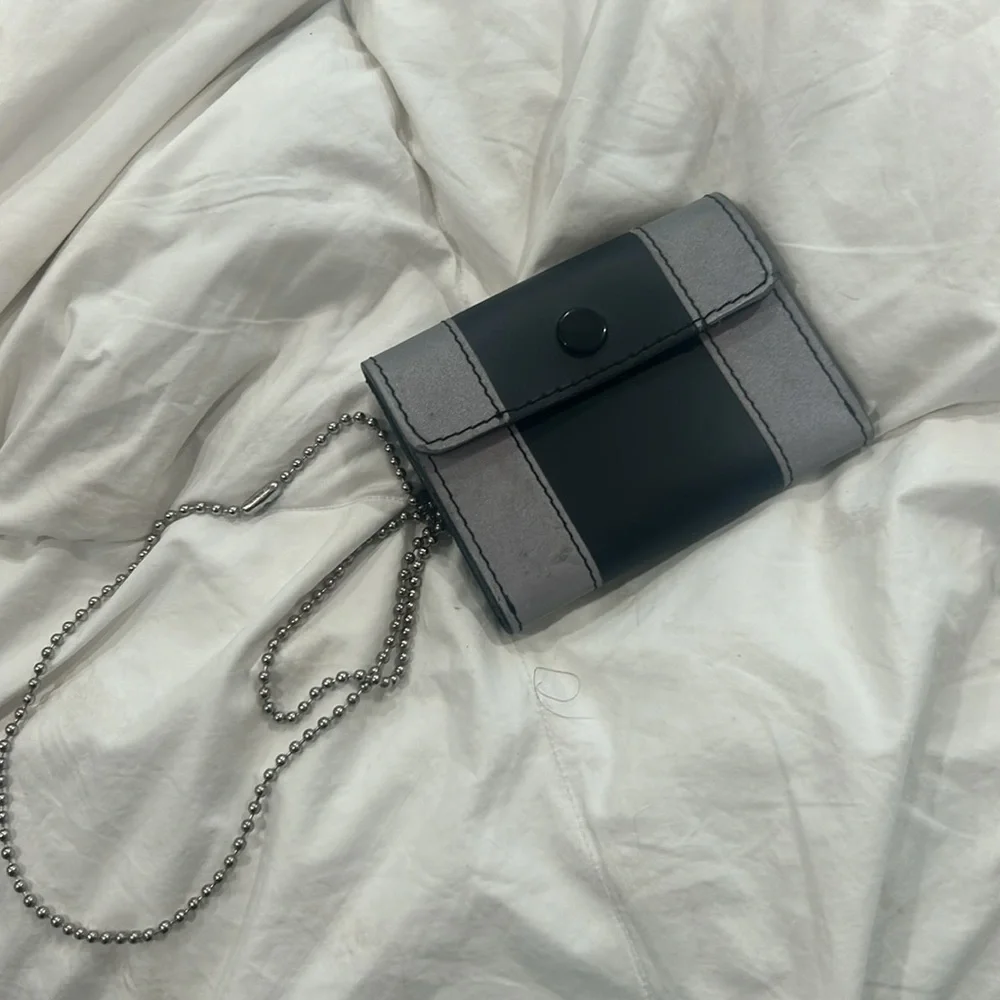 Kane M Leather ID Key Chain‎ Vintage